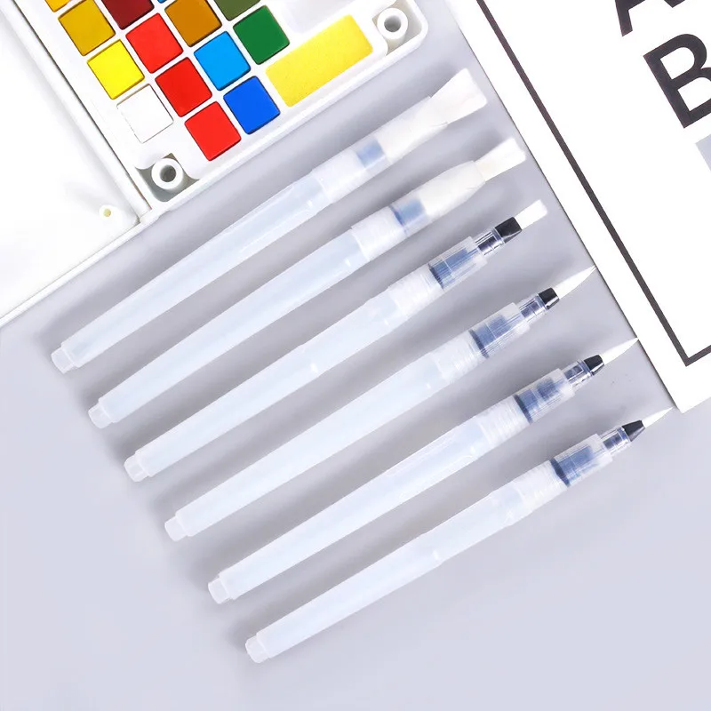 1 шт. Портативный Краски S/M/L акварель кисти каллиграфии ing инструмент