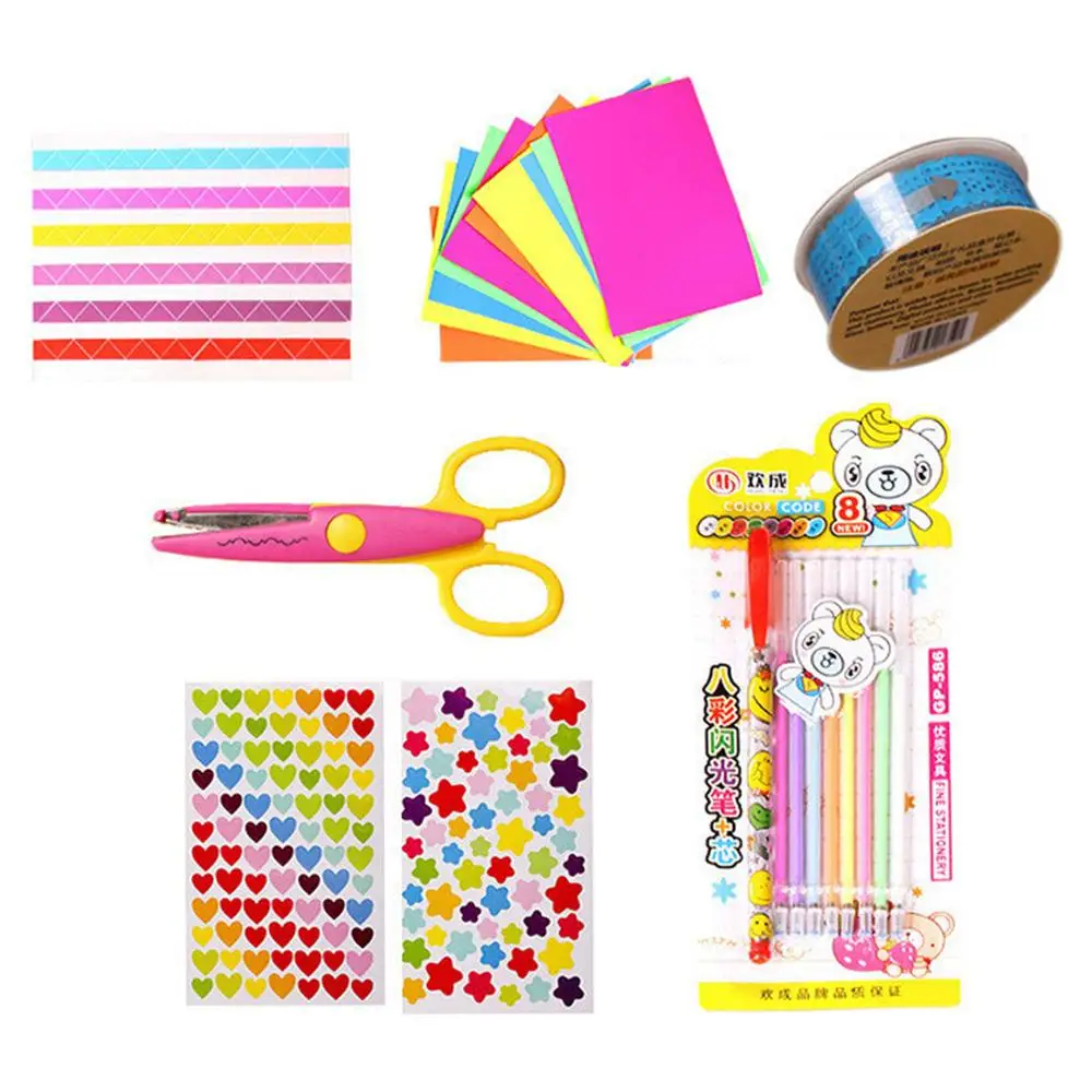 Набор для скрапбукинга сделай сам набор фотоальбома с наклейками открытками