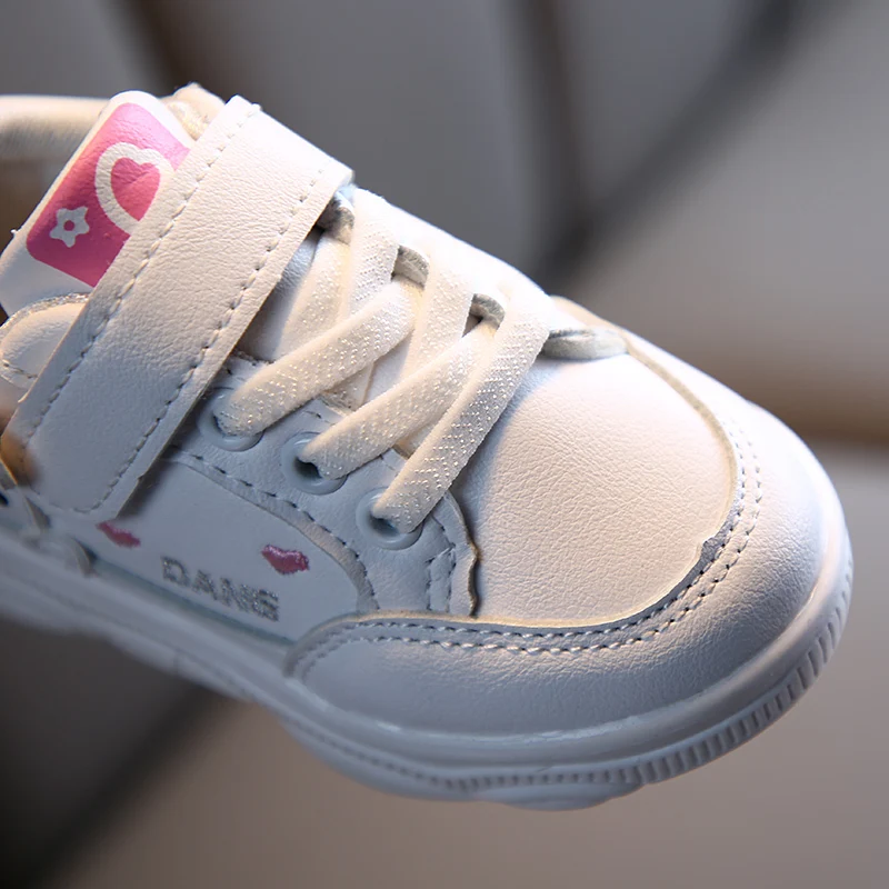 

SUOVEKGO High Quality New Fashion PU Breathable Children Sneaker 2020 High Quality rabbit Casual Baby Girls Kids Shoes