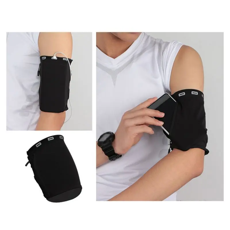 

Waterproof Sport Armband Bag Running Jogging Gym Arm Band Mobile Phone Bag Case Cover Holder Elastic Sports Wrist Armband Bag