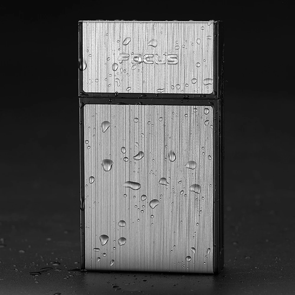 2in1 Cigarette Case With Lighter 20pcs Box Waterproof Smoking Accessories USB Rechargeable Electric for Women | Дом и сад
