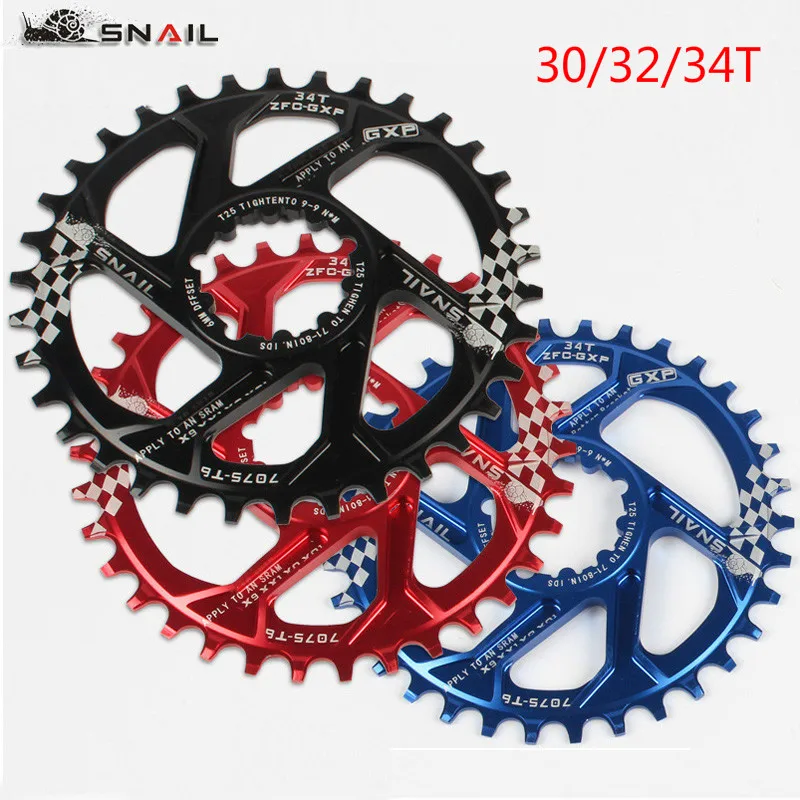 Велосипедный Кривошип GXP 30T 32T 34T узкая широкая звездочка Звездочка для горных