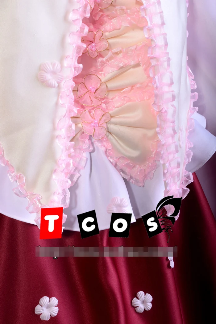 [На заказ] Аниме! Фантазийная фотоформа Touhou Project Houraisan Kaguya костюм для косплея наряд