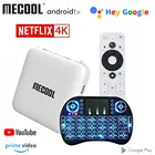 ТВ-приставка Mecool KM2 с Wi-Fi для Netflix, 4K, Android, Amlogic S905X2, 2 Гб DDR4, USB3.0, SPDIF, Ethernet, первоклассное видео, HDR, 10 дюймов, ТВ-приставка
