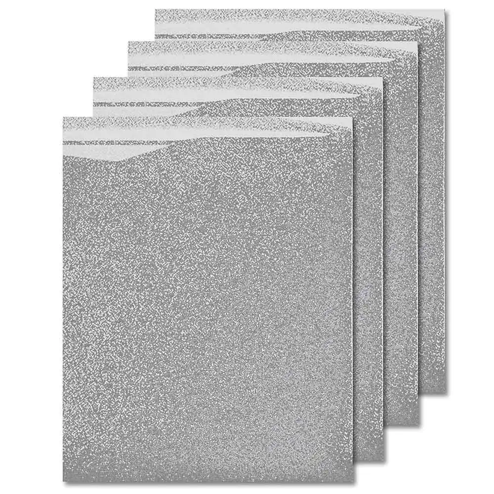 7 silver vinyls Термопереводная блестящая виниловая пленка 10*12 дюймов, 7 листов, переводная виниловая железная пленка для одежды, HTV рубашка, высокоэластичная Декоративная пленка, легко режется - Цвет: 7 silver vinyls