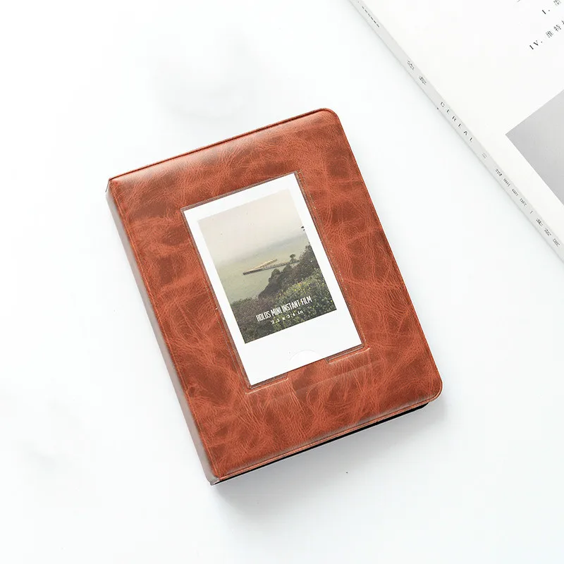 64 Pockets Polaroid Photo Album Mini Instant Picture Case Storage For Fujifilm Instax Film 8 Korea Fotografia|Фотоальбомы| |