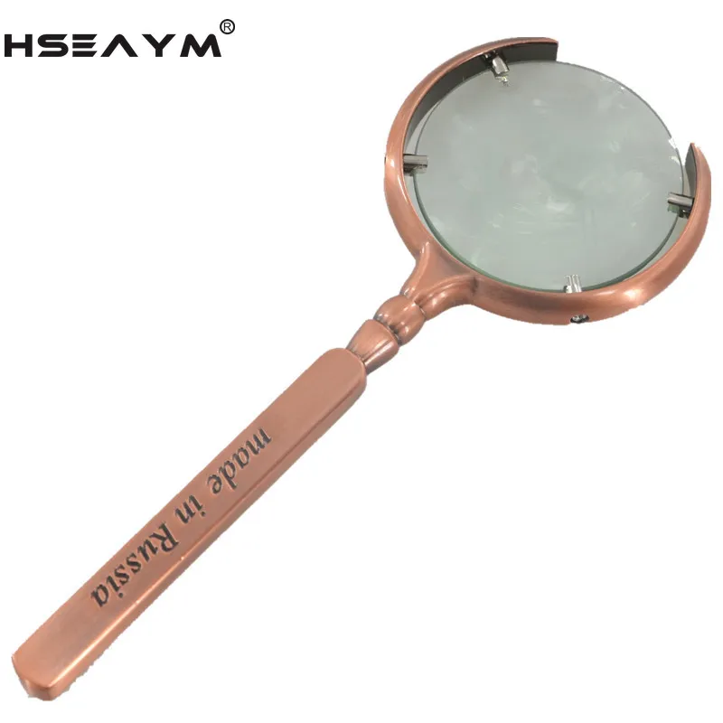 60 мм полностью металлический русский полумесяц образный увеличитель со