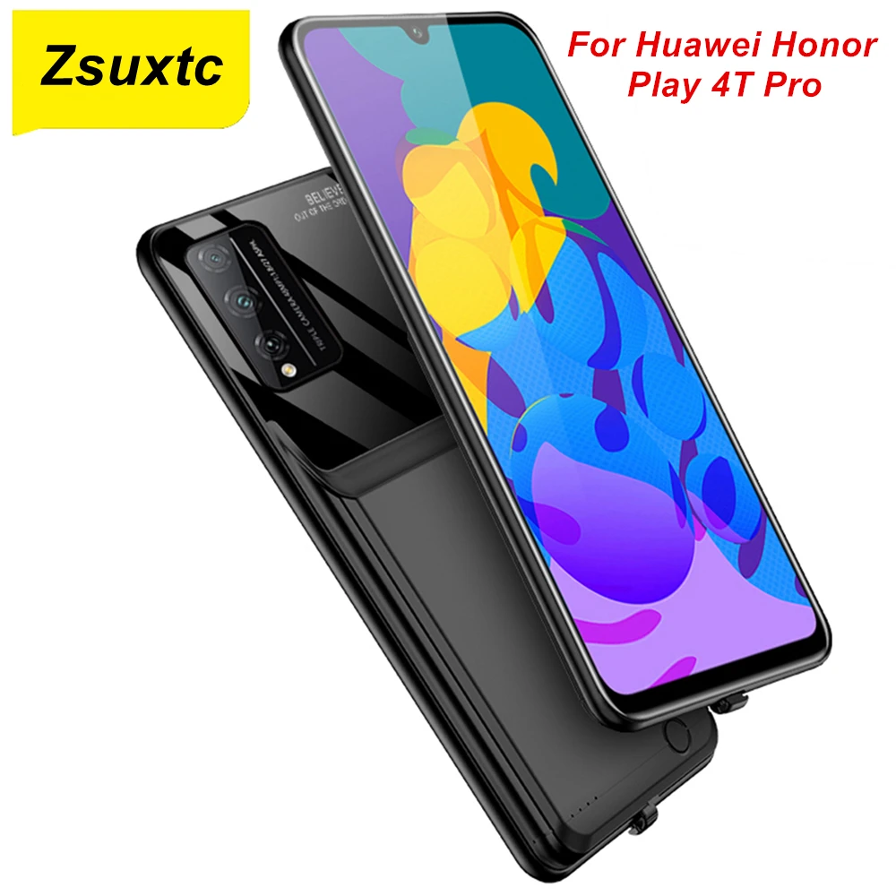 

Чехол-аккумулятор для Huawei Honor Play 4T Pro, 10000 мАч