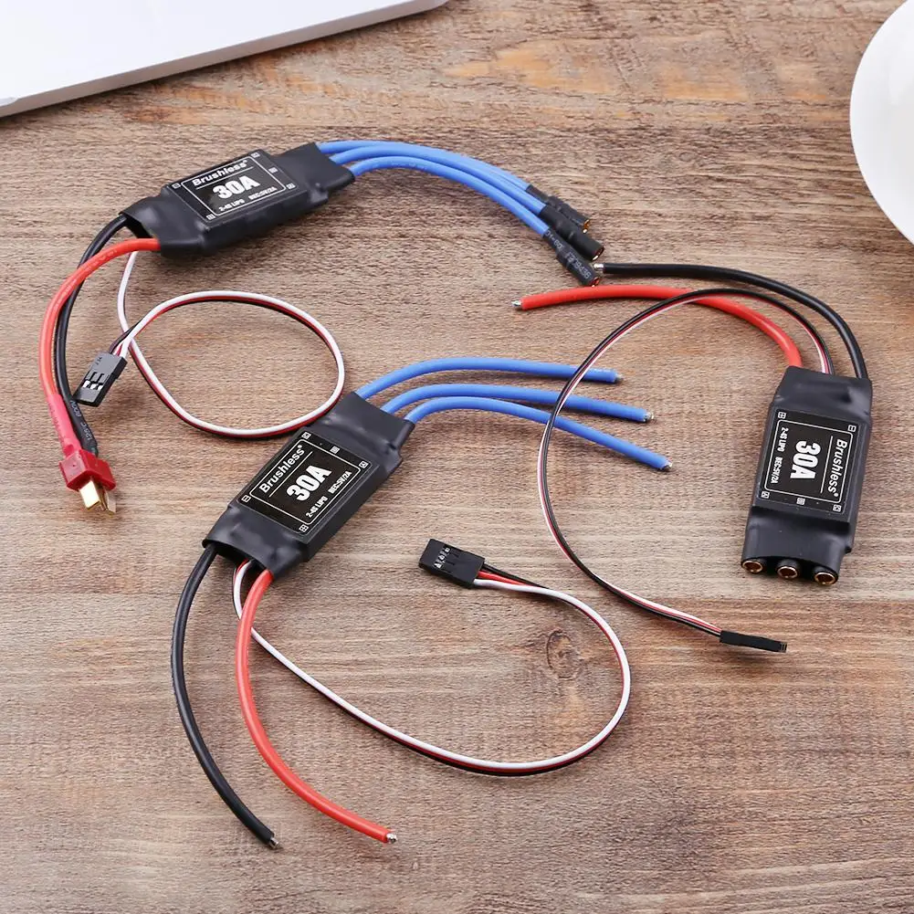 XXD 30A 2-4S ESC контроллер скорости бесщеточного двигателя RC BEC для радиоуправляемого