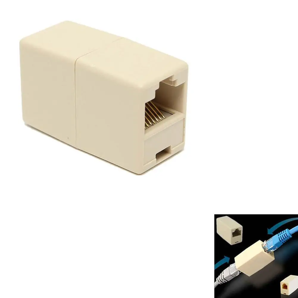 Универсальный коннектор RJ45 Cat5 8P8C соединитель для удлинителя сети удлинитель