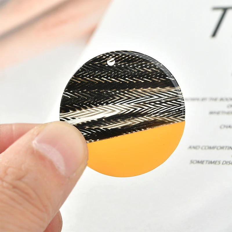 2 шт. серьги гвоздики из акрила и ацетата|Ювелирная фурнитура компоненты| |