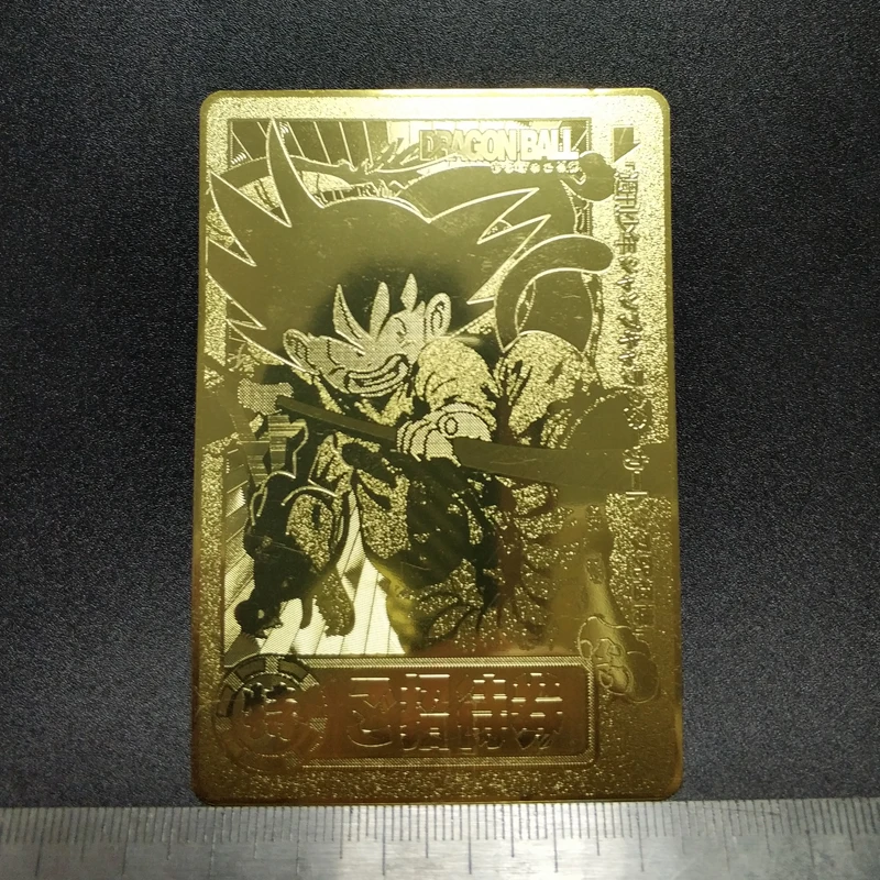Dragon Ball карты супер металлическая карта ультра инстинкт Гоку джирен экшн игрушки Фигурки издание игры флэш карты коллекция карт