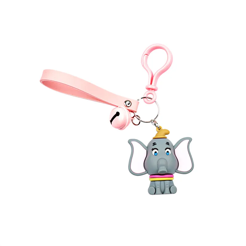 

Disney Cartoon Mosquito Repellent Dumbo Doll Keychain Dumbo Female Gift Key Chain Lovers Keyring Anime Pendant