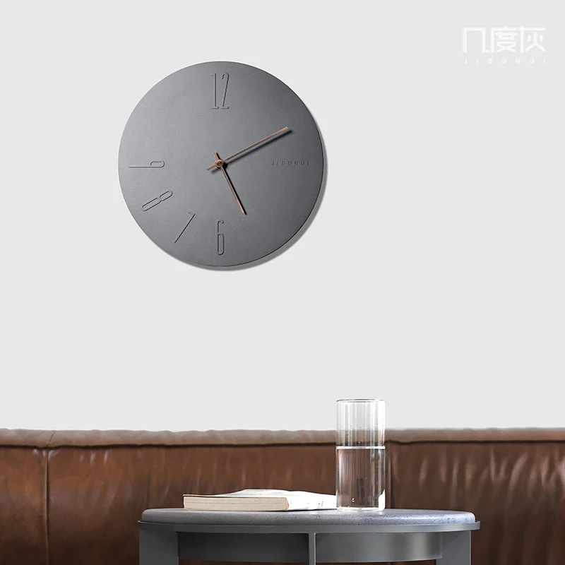 Тихие винтажные настенные часы в скандинавском стиле уникальные домашние и