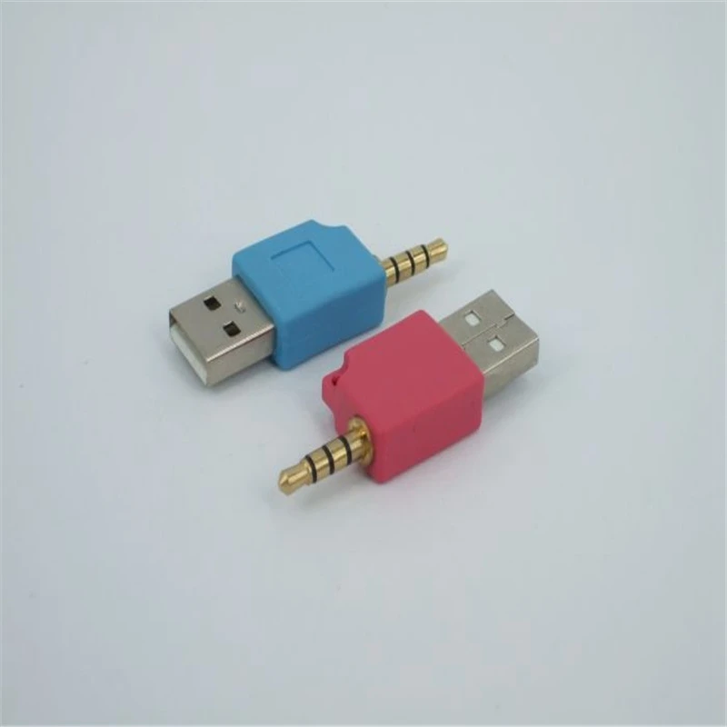 

3.5mm Male AUX Audio Plug Jack to USB 2.0 Female Converter Cable Cord