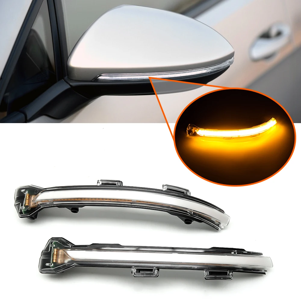 Светодиодный динамический поворотник для Фольксваген Гольф 7 Jetta MK7 VII Golf 5 GTI R