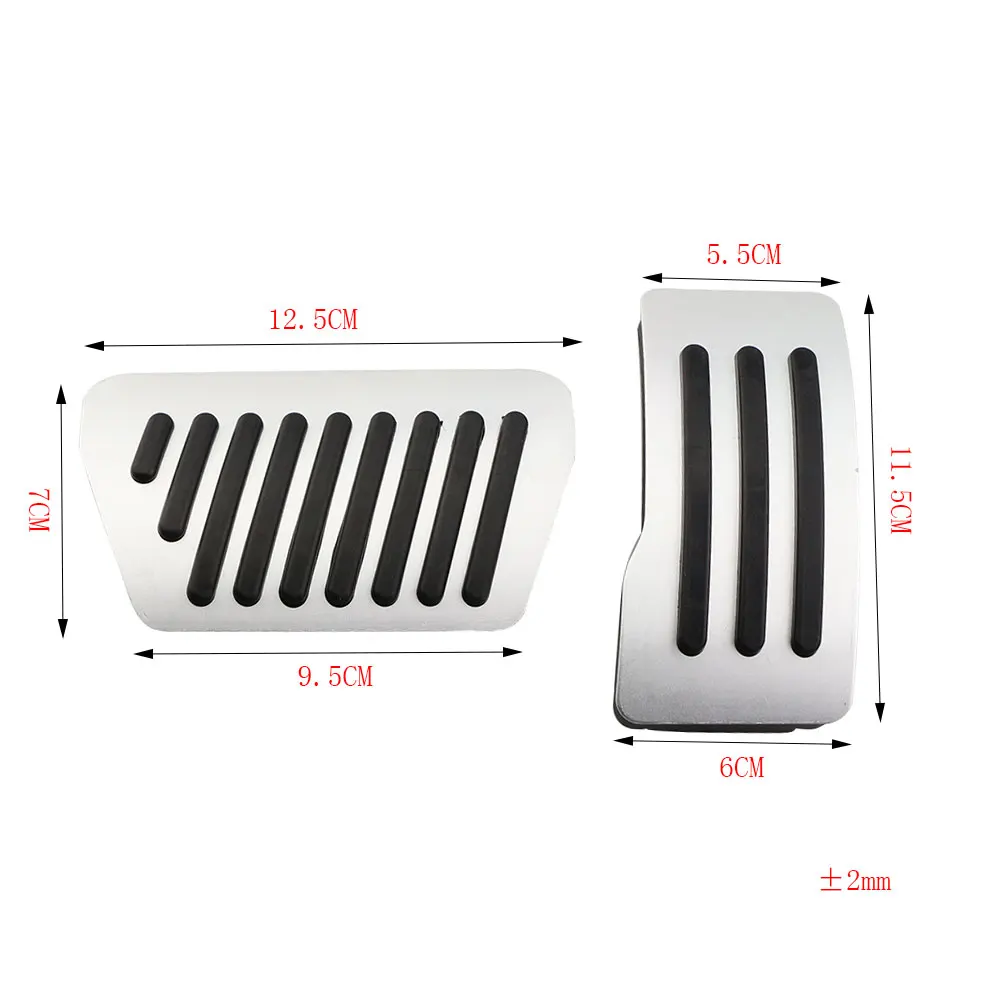 Педали Daefar автомобильные для Mitsubishi Lancer Outlander ASX Pajero Eclipse Grandis FORTIS Zinger | Автомобили и