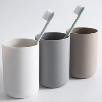 plastic toothbrush holder with gargle cup shaver tooth brush dispenser set