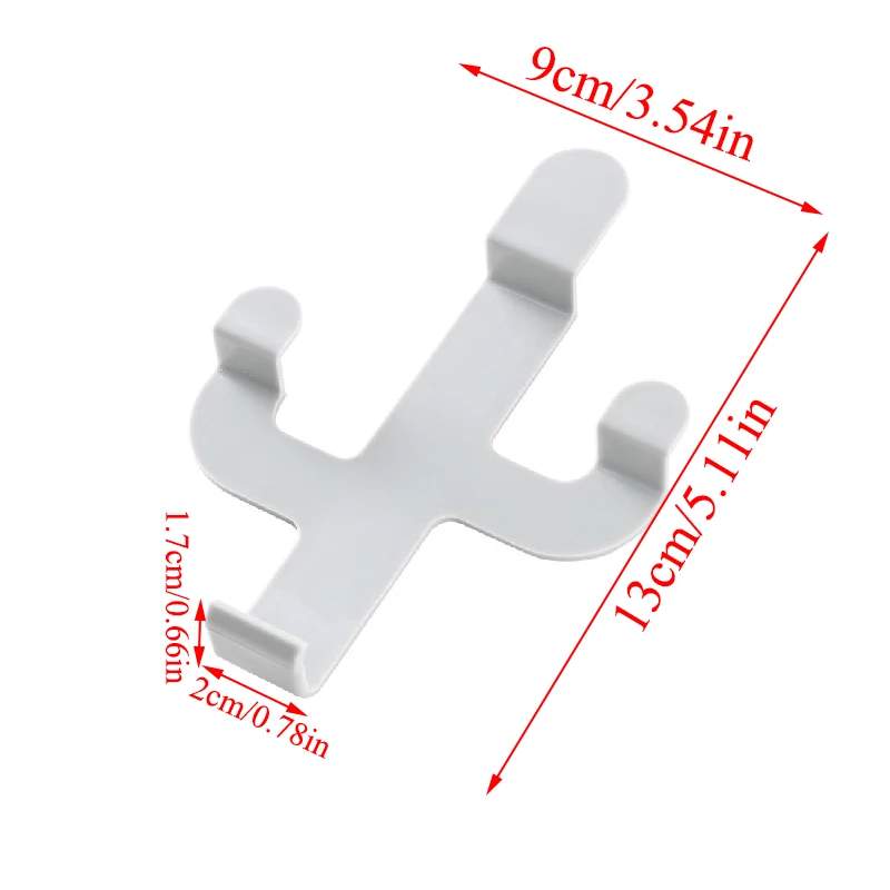 1 шт. крючки в форме кактуса самоклеющиеся стеллажи для одежды держатель ключей