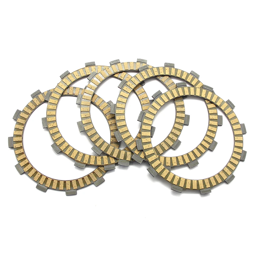 

Motorcycle Accessories Clutch Friction Disc Plate Kit For Yamaha XS400 XS400J XS400RJ 1982 XS400K XS400RK 1983 341-16321-13