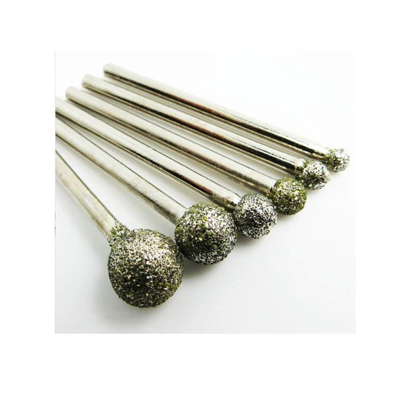 Мини алмазная шлифовальная машина инструменты 6 шт. шлифовальный набор из 46 #