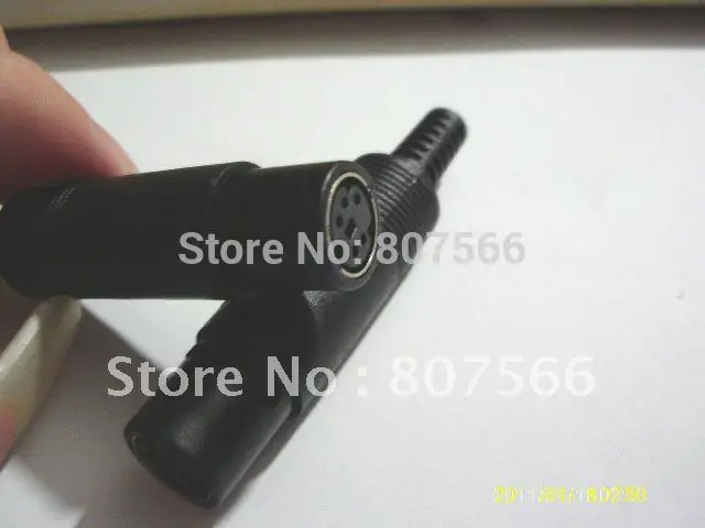 100 шт. 5 контактный гнездовой разъем Mini DIN для адаптера мыши клавиатуры