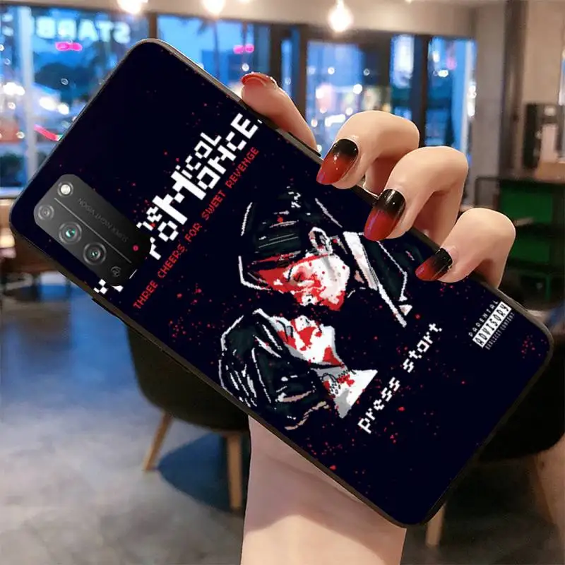 HUAGETOP Super My Chemical Romance Black Cell Phone Case for Huawei Honor 30 20 10 9 8 8x 8c v30 Lite view pro | Мобильные телефоны