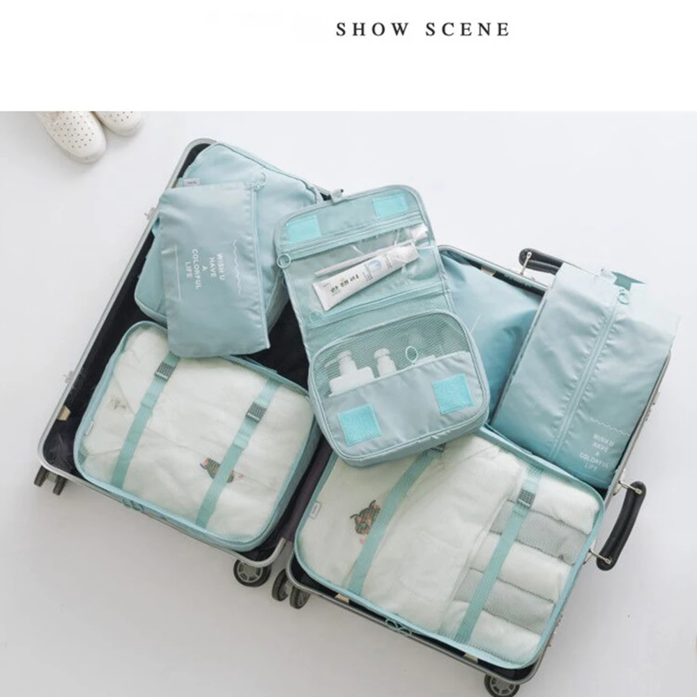 

Tidy Cube Packing Partition Wardrobe Organizer Bags Pouch Suitcase Storage Shoes Clothes Home Travel