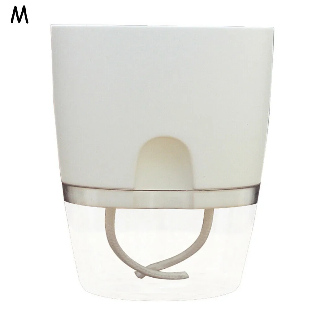 

Self-watering Plant Flower Pot Planter Indoor Outdoor Garden Pots Flowerpot With Breathable Holes For Home Decor 4Size