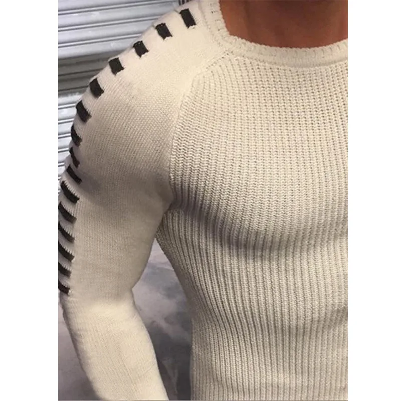

Ropa De Hombre 2020 New Products Hot Spring Autumn and Winter Men's Slim Long-sleeved Round Neck Sweater Top Men Clothing