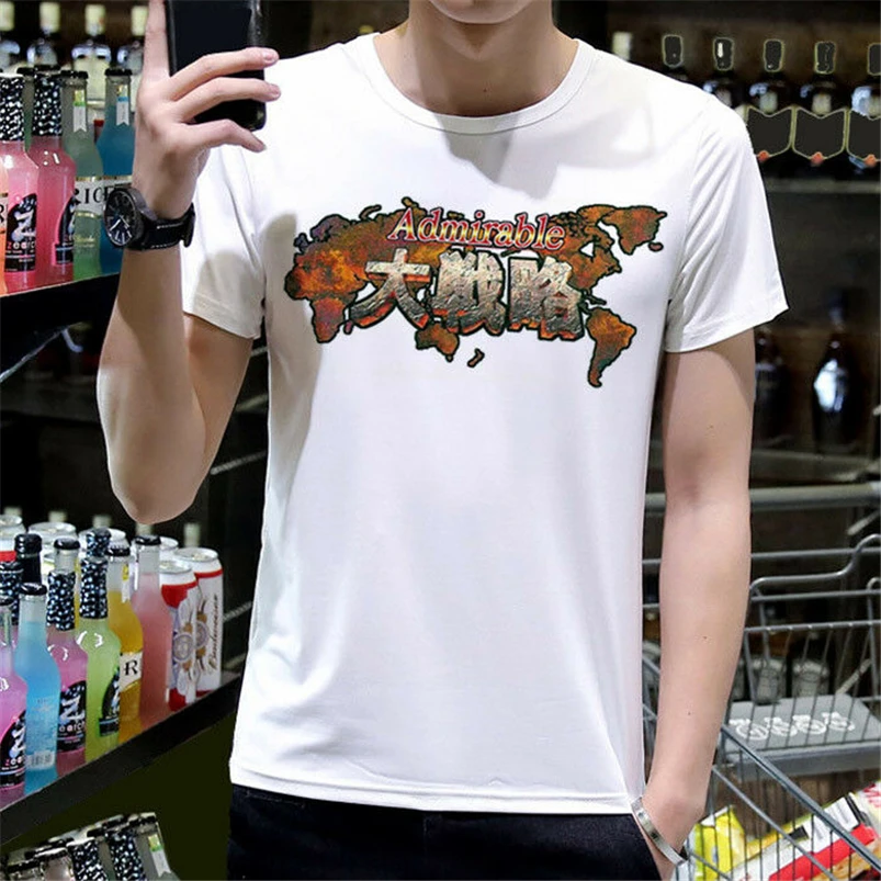 Аниме Fate Zero Rider Iskandar костюм для косплея хлопковая футболка с коротким рукавом