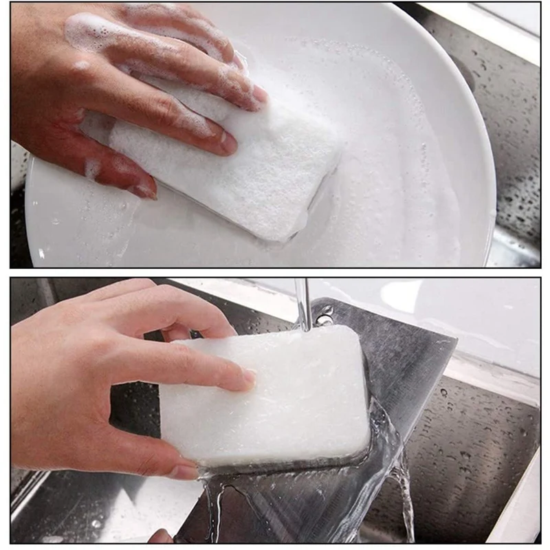 

ABZS 20 Pcs Dish Sponges Double Sided Kitchen Cleaning Sponge Nano Sponge Oil Nonstick Scratch Resistant Dish Sponges