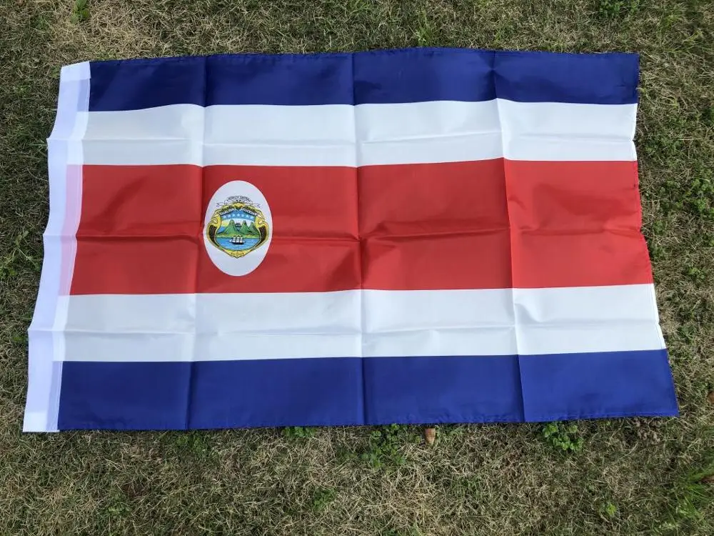 Флаг международной страны Коста-Рики из полиэстера 60x90 см | Дом и сад