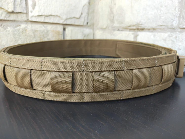 Оригинальный импортный тактический мягкий поясной чехол с металлической