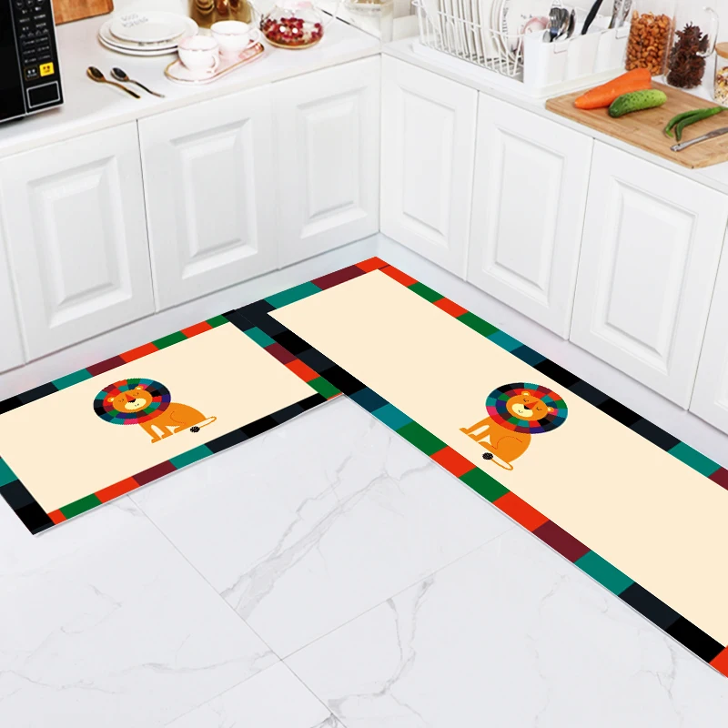 Прямоугольный нескользящий коврик для гостиной ванной комнаты напольный с