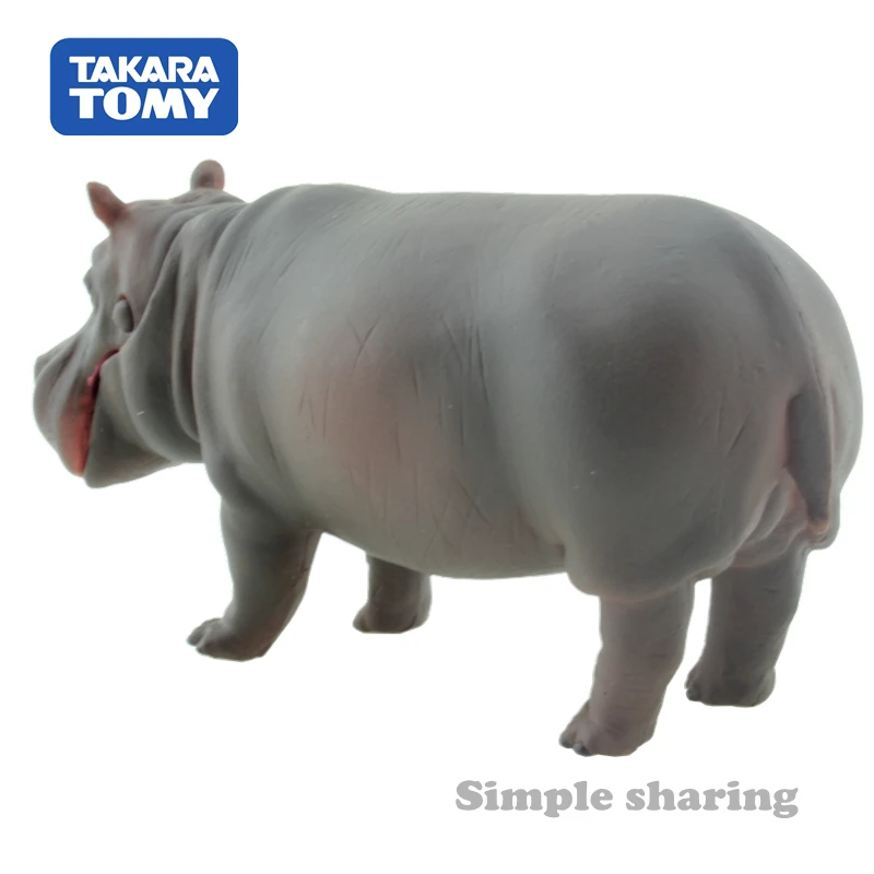 Такара томия томика ания приключения животных гиппопотамус As 06 Литые полимерные
