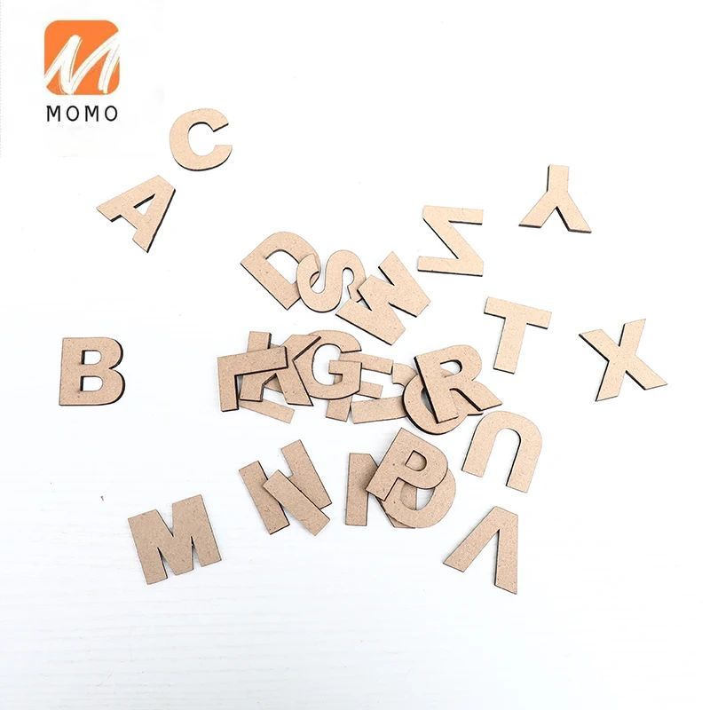 

Wooden Letters 104Piece Wooden Craft Letters with Storage Tray Set for Home Decor Kids Learning Toy