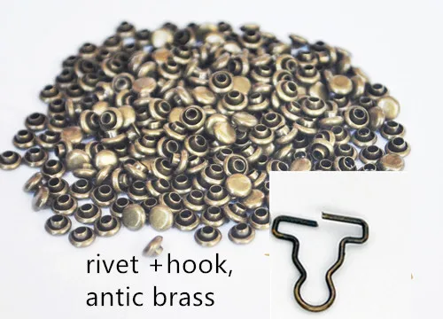 antic brass 20 комплектов мини кукла одежда DIY металлическая пряжка подходит для 1/6 BJD Blyth девушки кукла azone аксессуары - Цвет: antic brass