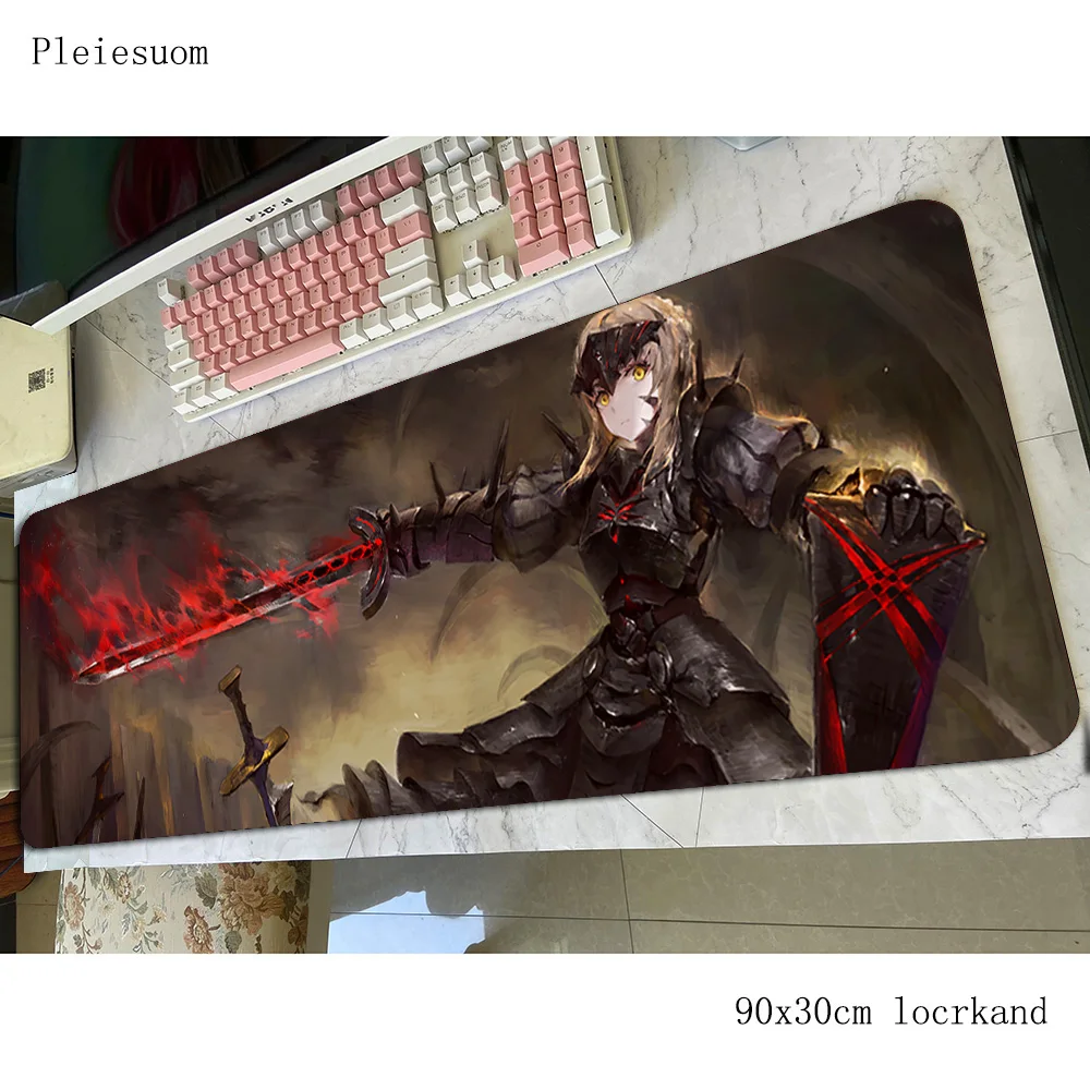 

Saber Alter padmouse 800x300mm gaming mousepad game High quality mouse pad gamer computer desk big mat notbook mousemat pc