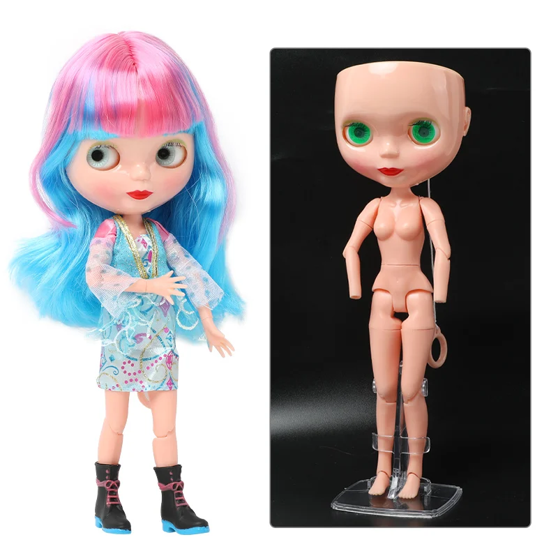 

1/6 BJD doll toy girls gift 30cm fashion blyth joint doll long hair special offer on sale doll eyes can change 4 colors 12 inch