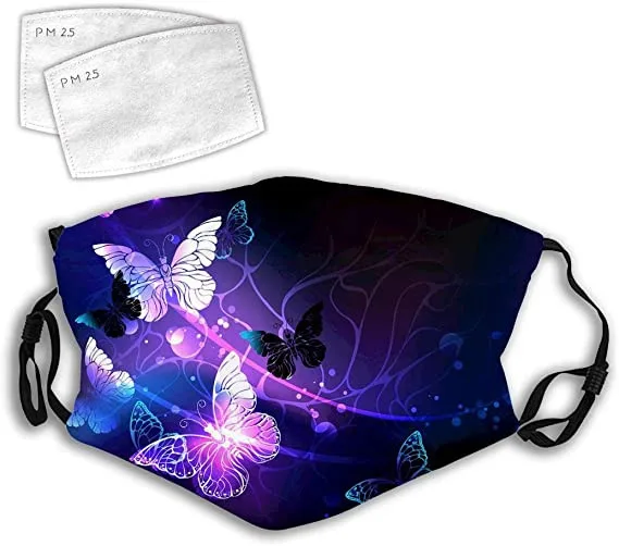 Универсальные маски для взрослых женщин и мужчин лица многоразовые Регулируемые