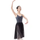 Юбка женская шифоновая, с завязками на талии, средней длины