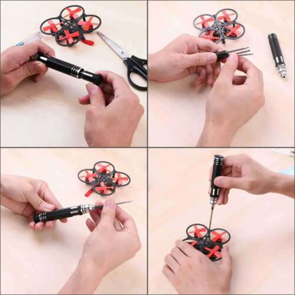

8 In 1 Hex Socket Nut Driver Hexagon Screwdriver Set For RC Models Universal Allen Key Screwdriver 8 In 1 Multitools Bike Repair