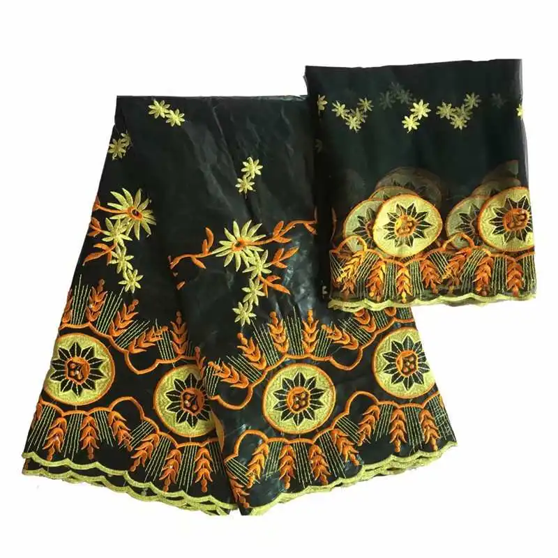 

cotton african Bazin brode getzner latest nigerian lace fabric high quality african bazin riche getzner 5+2yards/lot