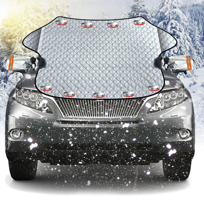 

Universal Automobiles Car Snow Cover Windshield Sunshade Dust Protective Guard