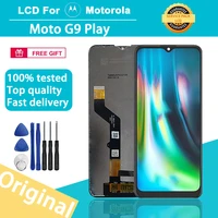 original 6 5 display for motorola moto g9 play lcd touch screen digitizer assembly for moto g9 play lcd display replaceable