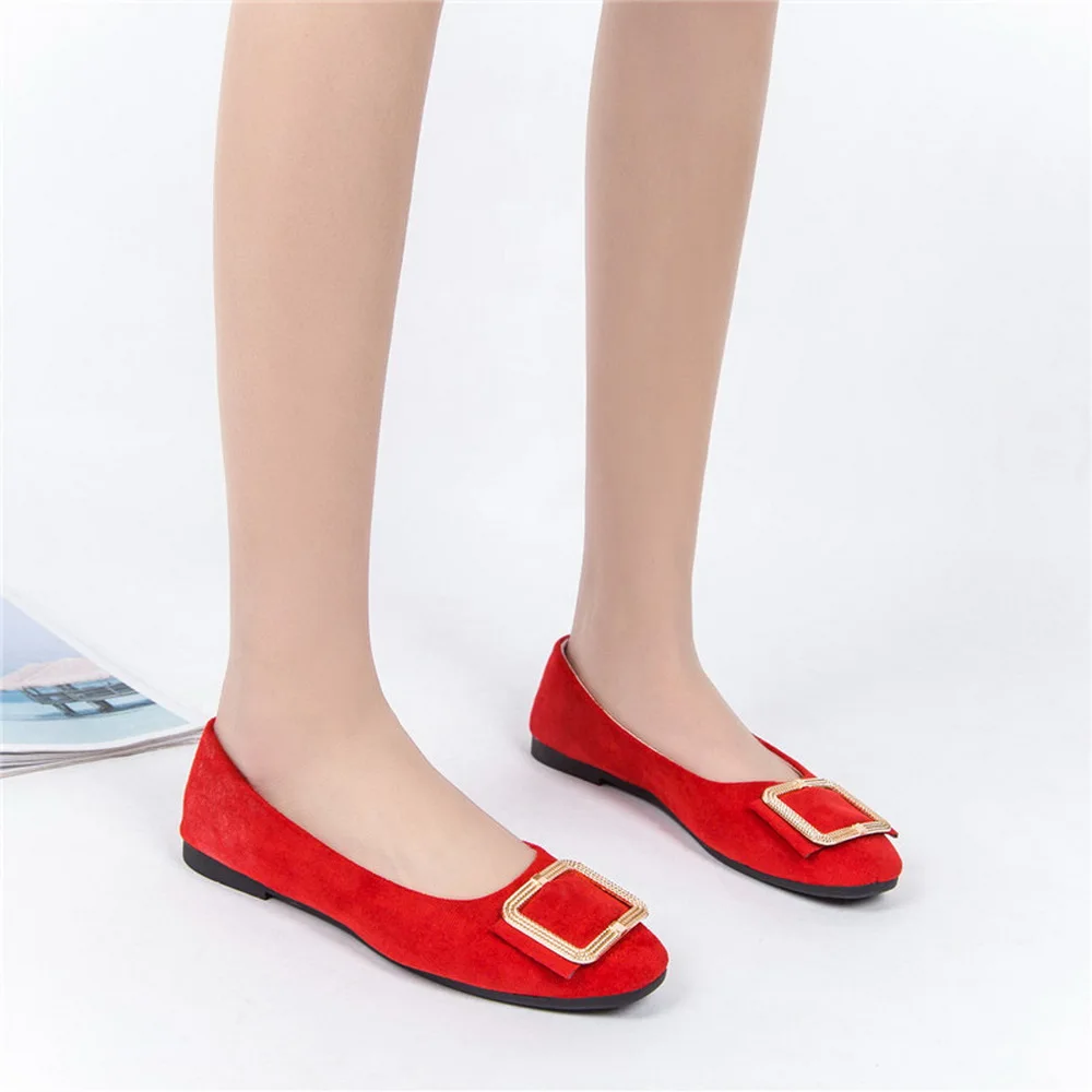 Women Ballerina Ballet Flats Pointed Toe Slip On Comfortable Lady Shallow Loafers Single Boat Shoes Casual Large Size | Обувь