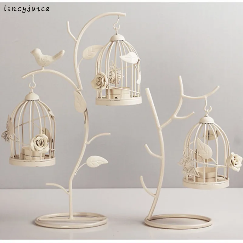 Европейский металлический подсвечник украшение для стола креативный свадебные