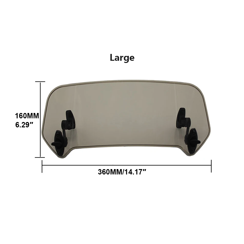 Универсальный Регулируемый дефлектор лобового стекла мотоцикла для BMW KAWASAKI YAMAHA