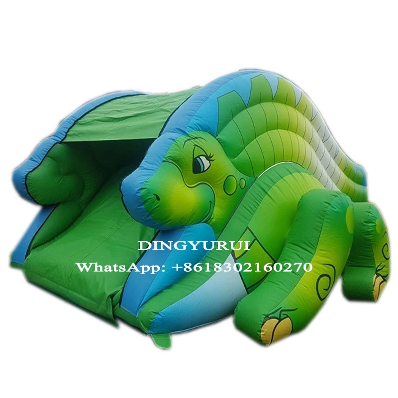 

Factory Direct Sale Dinosaur Inflatable Slide Small Slide For Kids